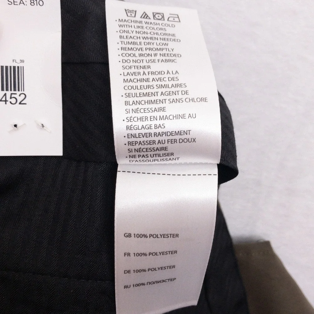 GS Perfect Fit Dress Pants Mens Size 54/32 Olive Green Alterable Trousers New